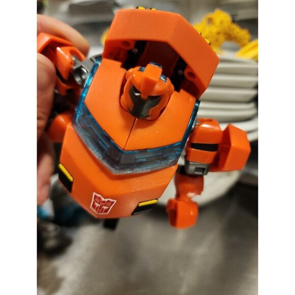 Transformers Animated '08 Deluxe Class Cybertron Ironhide Ratchet Parts Only See - Picture 6 of 16